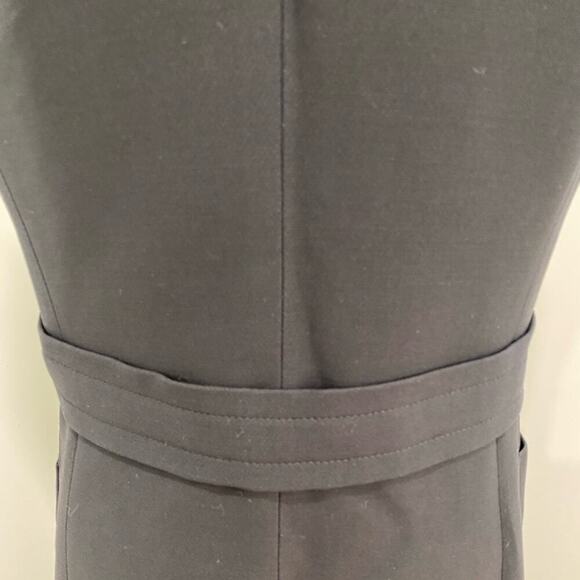 Fendi Sleeveless Silk Blend Dress in Black - Picture 5 of 8